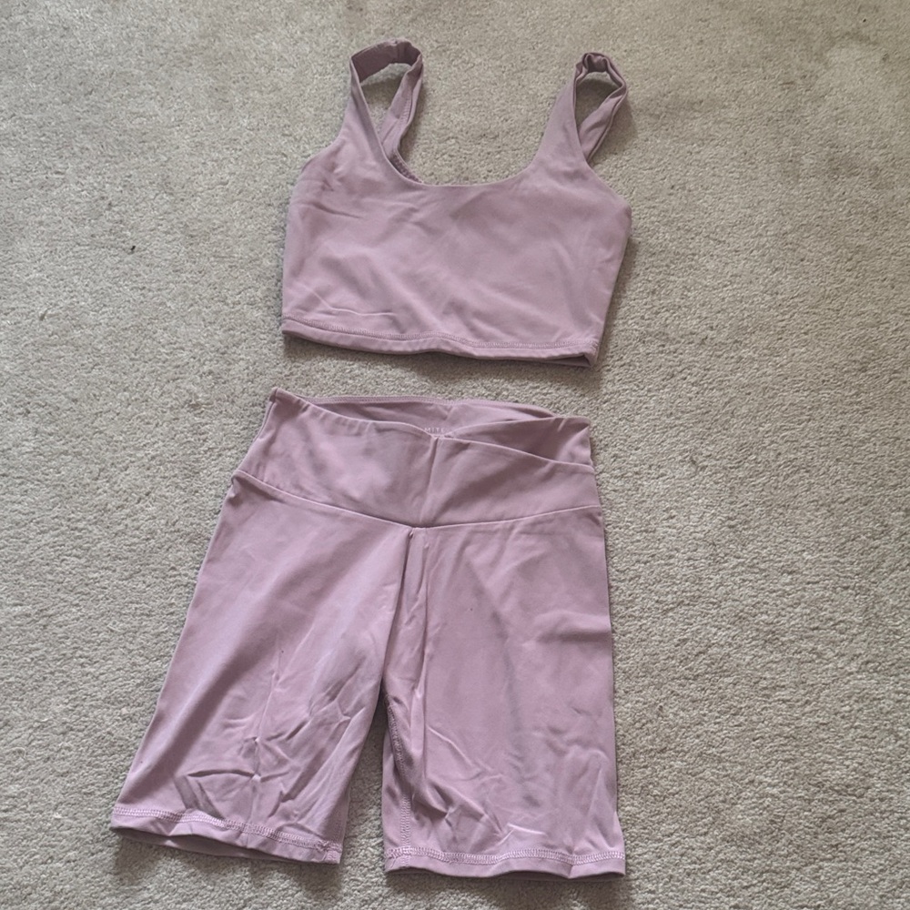 Dynamite Mauve Activewear Set